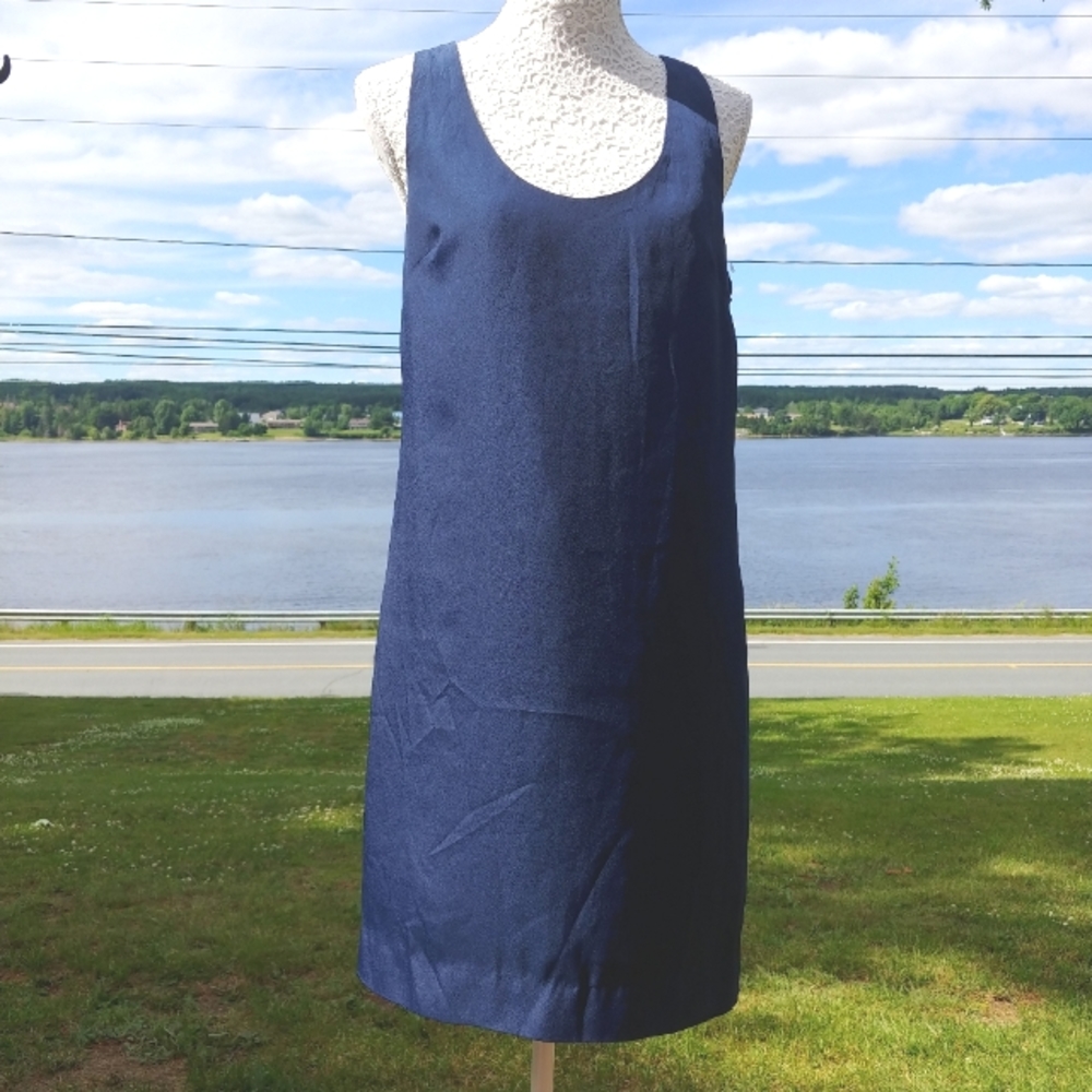 J.Crew navy shift dress Size 6